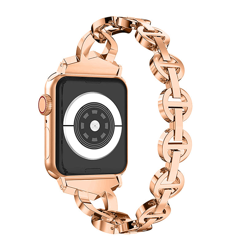 Metal Smart Watch Wrist Band Rhinestones Decor Replacement Strap for Apple Watch Ultra 2 49mm Series 9 45mm SE (2023) 44mm Ultra 49mm Series 8 45mm 7 45mm Series 6 5 4 SE 44mm SE (2022) 44mm Series 3 2 1 42mm Metal Smart Watch Wrist Band Rhinestones Decor Replacement Strap for Apple Watch Ultra 2 49mm Series 9 45mm SE (2023) 44mm Ultra 49mm Series 8 45mm 7 45mm Series 6 5 4 SE 44mm SE (2022) 44mm Series 3 2 1 42mm